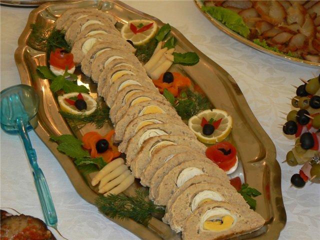 Рыбный рулет