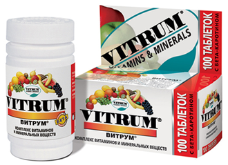 Витамины Витрум (Vitrum)