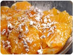 Салат из апельсинов