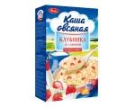 Каша овсяная клубника со сливками
