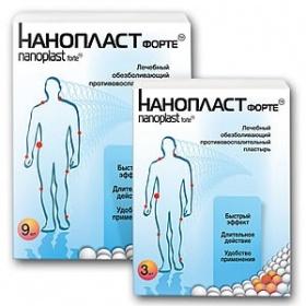 Пластырь "Нанопласт Форте" (Nanoplast)