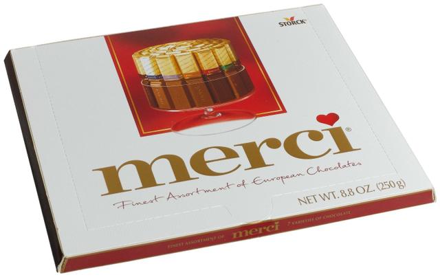 Шоколад "Merci"