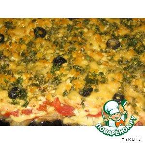 Курица с овощами