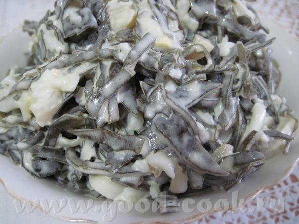 Салат из морской капусты