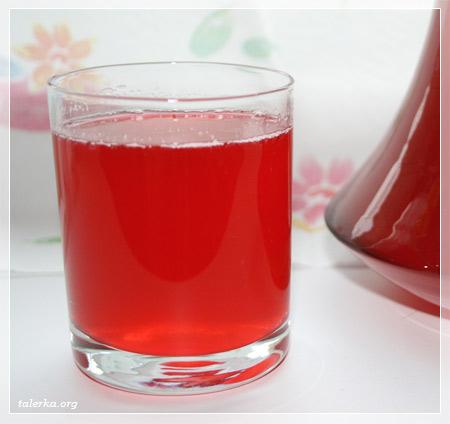 Морс из клюквы