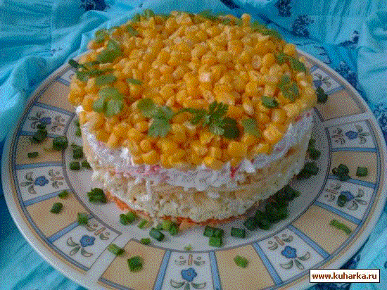 Салат "Кудрявый"