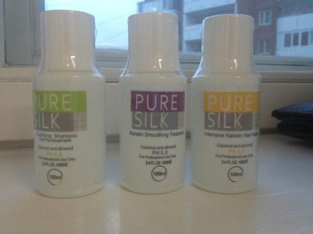 Средство для волос Pure Silk Кератиновый комплекс