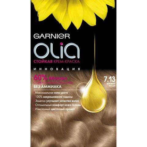 Краска для волос Крем-краска Garnier Olia оттенок 7.13