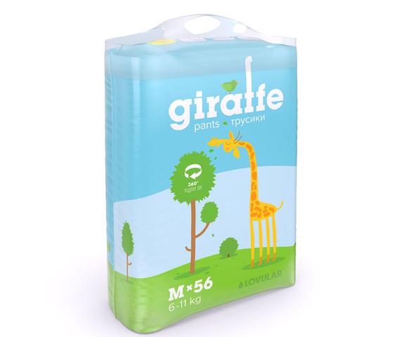 Трусики-подгузники Lovular Giraffe.
