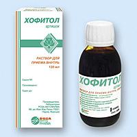 Желчегонное средство Хофитол