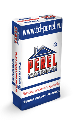 Теплый кладочный раствор Perel