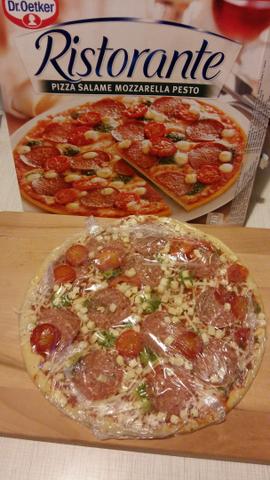Пицца Dr. Oetker Ristoran Salame Mozzarella Pesto