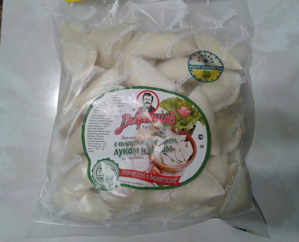 "Добрынинъ", вареники с сырым картофелем, салом