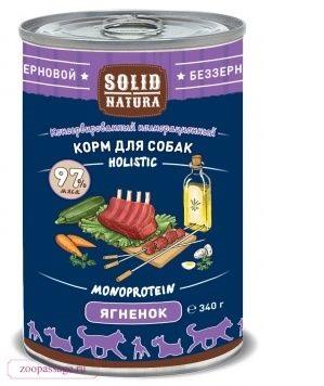 Solid Natura с ягненком 340г