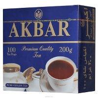 Чай Акбар Элитный 100 пак.