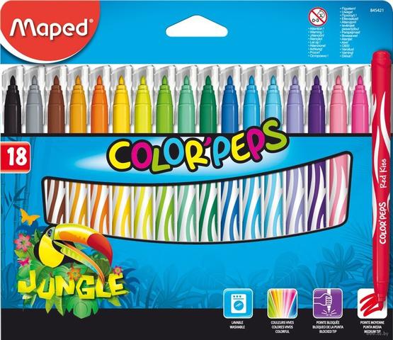 Фломастеры COLOR'PEPS Jungle