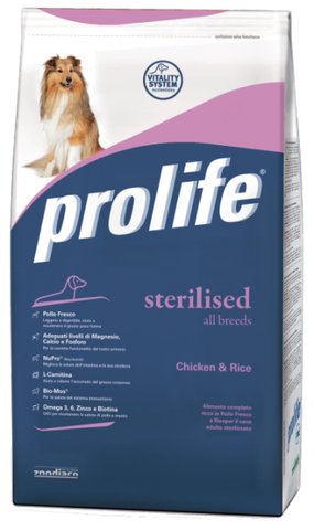 Корм для собак "Prolife Sterilised"