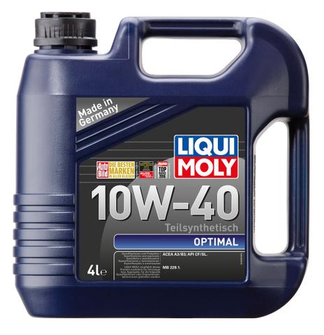 Моторное масло LIQUI MOLY Optimal 10W-40