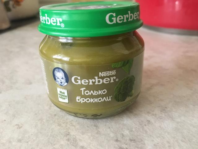 Пюре Gerber брокколи