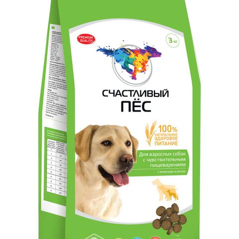 Корм для собак Счастливый пес