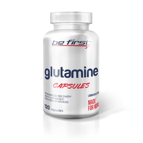 Be First Glutamine (Глютамин) Capsules 120 капсул