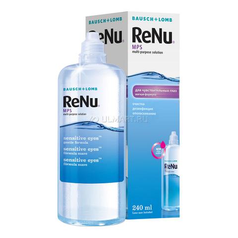Раствор для линз RENU MPS Bausch + Lomb