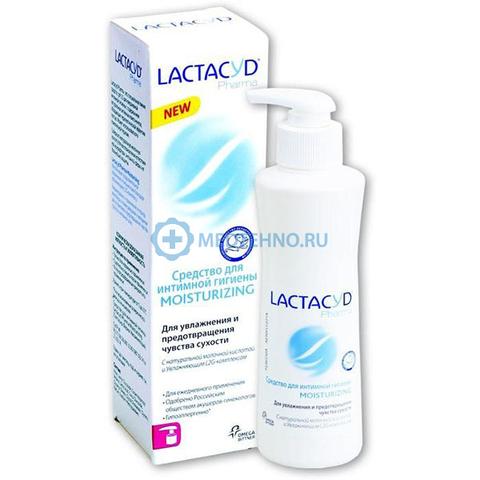 Гель для интимной гигиены Lactacyd Pharma moisturizing