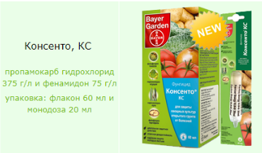 Препарат Консенто