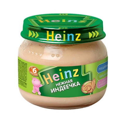 Пюре Heinz Нежная индеечка