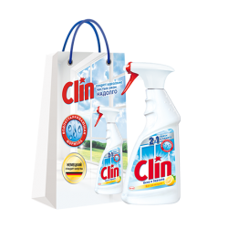 Средство для очистки стекол Clin 2 в 1