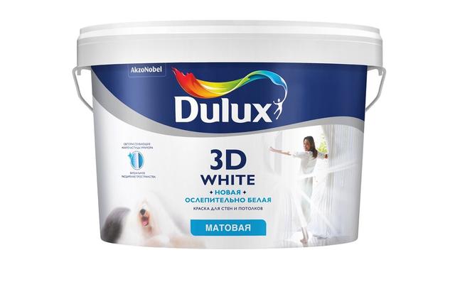 Dulux 3D White - Интерьерная краска