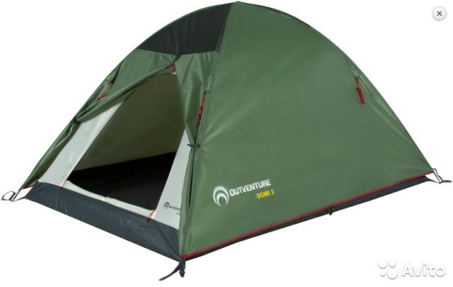 Палатка туристическая Outventure DOME 2