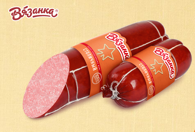 Сервелат Столичный Вязанка