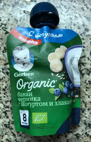 Пюре Gerber Organic