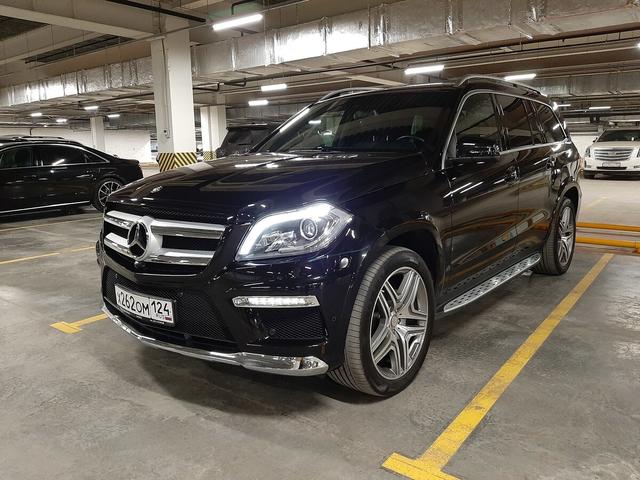Автомобиль Mercedes-Benz GL-klasse II (X166) 500, 2013 г.