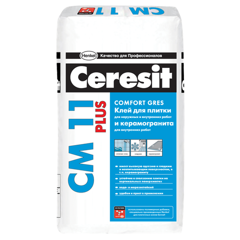 Клей для плитки Ceresit СМ 11 Plus