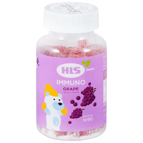 ХЛС Мишки Иммунитет пастилки жевательные (HLS Bears)