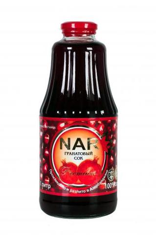 Сок "NAR" гранатовый