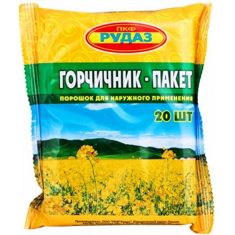 Горчичник-пакет РУДАЗ