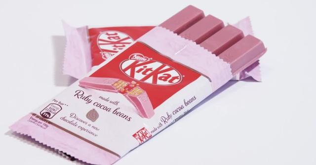 KitKat с рубиновыми какао-бобами