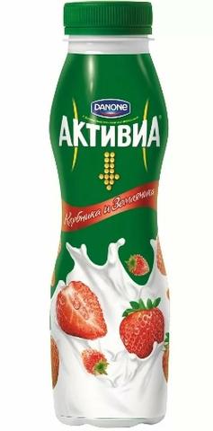 Питьевой йогурт "Активеа" Клубника