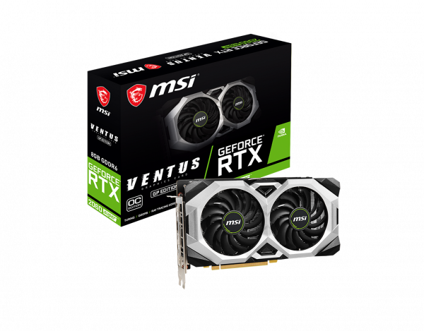 Видеокарта MSI GeForce RTX 2060 Super VENTUS GP OC