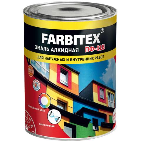 Эмаль алкидная ПФ-115 Farbitex