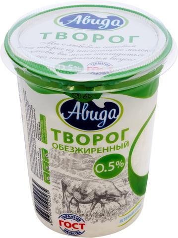 Творог "Авида" 0,5%