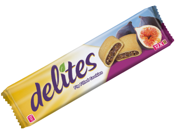 Delites fig filled cookies
