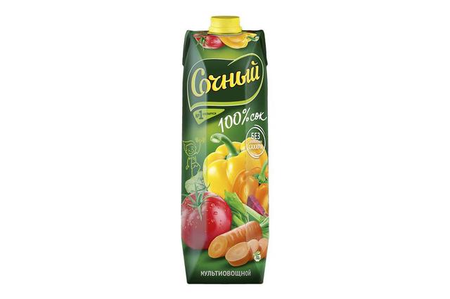 Сок  "Сочный" Мультиовощной
