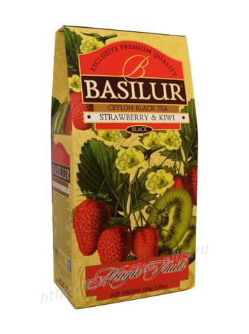 Чай Basilur "Клубника и киви"