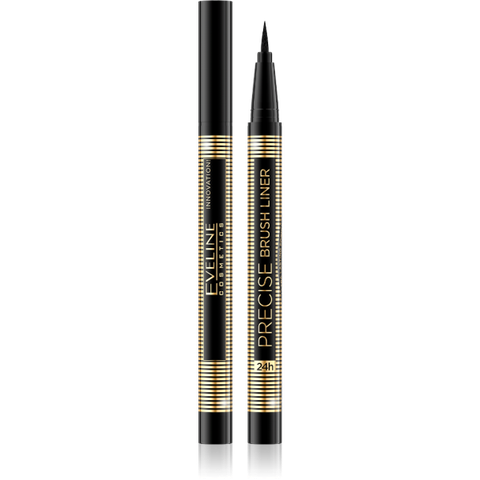 Подводка-фломастер для глаз Eveline УЛЬТРАСТОЙКАЯ Eveline PRECISE BRUSH LINER