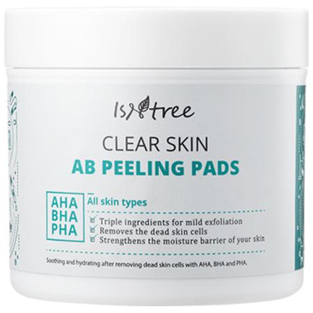 Clear Skin AB Peeling Pad ISNTREE Пилинг диски с AHA BHA PHA кислотами