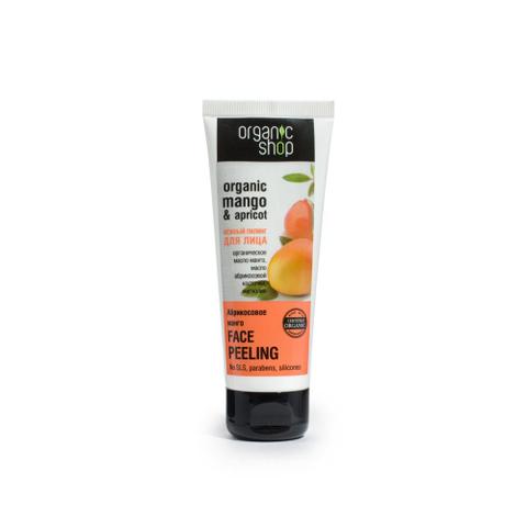 Пилинг для лица "Абрикосовый манго" Organic Shop